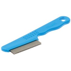 Расческа DeLIGHT противоблош. 2- х ряд. 65 зуб. 4465D /12/