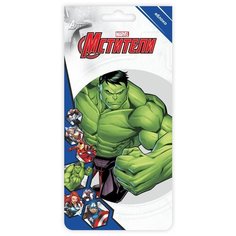 Ароматизатор подвесной картонный "Marvel Халк" Яблоко Azard