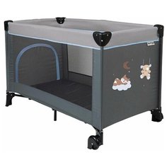 Манеж Nattou Playpen (Наттоу Плейпен) Jim & Bob Собачка и Енот 10646