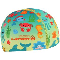 Шапочка плавательная детская Larsen LC102 лайкра