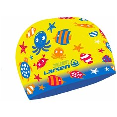 Шапочка плавательная детская Larsen LC100 лайкра