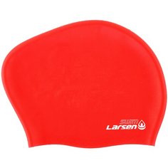 Шапочка плавательная для длинных волос Larsen LC-SC807 красный