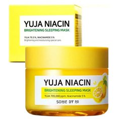 Some By Mi YUJA NIACIN BRIGHTENING SLEEPING MASK 60g Осветляющая ночная маска с экстрактом юдзу