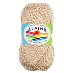Пряжа ALPINA "LOLLIPOP" 10 шт. в упак. цвет персиковый- бежевый- салатовый- сиреневый (LOLLIPOP-01)