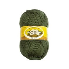 Пряжа ADELIA "LUCAS" 5 шт. в упак. цвет хаки (LUCAS-32)