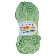 Пряжа ALPINA "ANABEL" 10 шт. в упак. цвет зеленый (ANABEL-160)