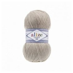 Пряжа ALIZE LanaGold 800 5 шт. в упак. цвет бежевый меланж (ALIZE- LANA. GOLD.800.152)