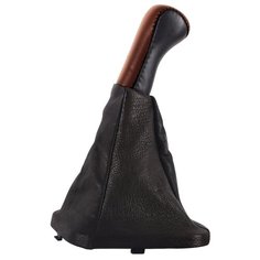 Ручка КПП с чехлом и рамкой Azard ВАЗ 2110 Рамка Кожа в блистере для LADA 2110, LADA 2111, LADA 2112 дерево