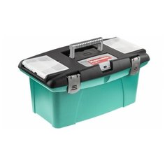 Ящик с органайзером Hammer Flex 235-011 48x23.5x27 см 19 черный/зеленый