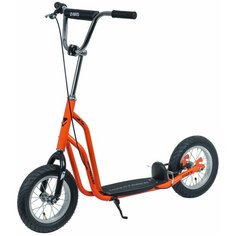 Детский внедорожный самокат Novatrack STAMP N1 12" Basic (2020), оранжевый