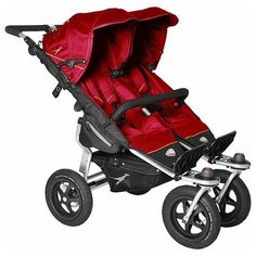 Прогулочная коляска для двойни TFK Twin Adventure, tango red