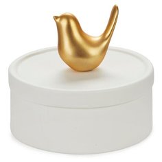 Balvi Шкатулка для украшений Birdie белый