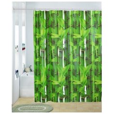 Штора для ванной AQUA-PRIME 007D1 180х180 см зелeный