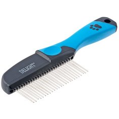 Расческа DeLIGHT, плавающих 25 зубьев односекц. 348425 /12/, шт.