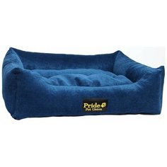 Лежак для животных Pride "Палитра", цвет: синий, 52 х 41 х 10 см. 10012450