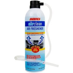 Очиститель кондиционера для автомобиля и домашнего кондиционера (универсальный пенный аэрозоль) ABRO air clean 255 г; AC-100