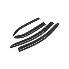 AZARD DEF00502 Дефлекторы на боковые стекла Kia Picanto II 5d хетчбэк 11- накладные 4 шт. Voron Glass Corsar