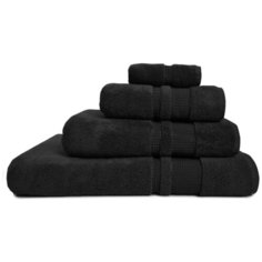 Полотенце для лица, рук Hamam PERA, Махровая ткань, Хлопок, 50x100 см, черный