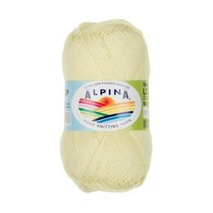 Пряжа ALPINA "LOLLIPOP" 10 шт. в упак. цвет желтый (LOLLIPOP-14)