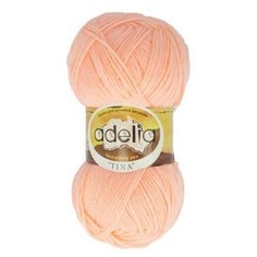 Пряжа ADELIA "TINA" 5 шт. в упак. цвет персиковый (TINA-015)