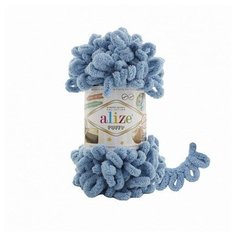 Пряжа ALIZE Ализе Puffy 5 шт. в упак. цвет средне- синий (ALIZE- PUFFY.280)