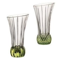 Набор 2 предмета ваза с зеленым дном Spring 103594 Nachtmann
