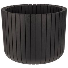 Кашпо шато D250 мм H200 мм 8 л коричневый ротанг Idea (М Пластика)