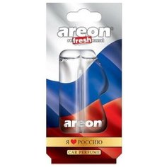 Ароматизатор на зеркало Areon Refreshment гелевый Я люблю Россию летняя мечта, 704-025-917