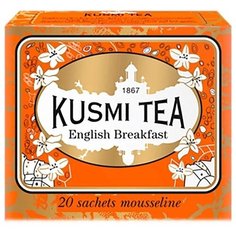 Французский чай Kusmi tea English Breakfast Organic в саше 2,2 гр 20 шт.