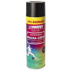 Краска ABRO Masters глянцевая, чeрный