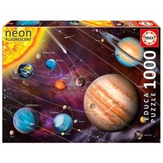 Пазл Educa Neon Солнечная система (14461), 1000 дет.