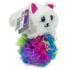 Мягкая игрушка-антистресс Игрушка-вывернушка 1Toy Радуга мини, 10 см котенок белый. Игрушка с приятным ароматом
