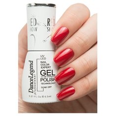 Гель-лак для ногтей Dance Legend Red Show, 6.5 мл, LE58 - Red Your Mind