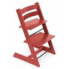 Растущий стульчик Stokke Tripp Trapp из бука, warm red