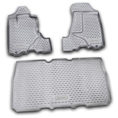 Коврики в салон HONDA Element 2003->, 3 шт. (полиуретан)