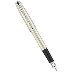 PARKER перьевая ручка Sonnet F535, S0912490, синий цвет чернил