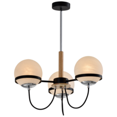 Rivoli 3066-303 Rivoli Люстра Veronika P3 Черный/хром 3хE14 40W (25)