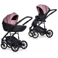 Коляска PACCO (2 в 1) (RIKO BASIC) 02 Pink (розовый-черный)