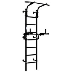 Шведская стенка ROMANA S10 (черный матовый)