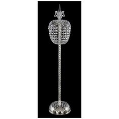 Торшер Bohemia Ivele Crystal 14771T2/30-145 G, E14, 200 Вт, цвет арматуры: золотой