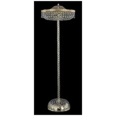 Торшер Bohemia Ivele Crystal 19273T4/45IV-138 G, E14, 160 Вт, цвет арматуры: золотой