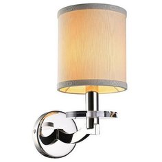 Настенный светильник Newport 3353/A, E14, 60 Вт, кол-во ламп: 1 шт., цвет арматуры: никель, цвет плафона: бежевый