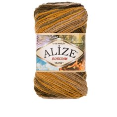Пряжа ALIZE Burcum Batik 100гр. 210м. (100% акрил) ТУ (5850 секционный) 5 шт