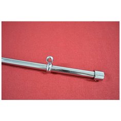 Дополнительная труба для круглого карниза (360 см, Хром глянец) Мастер Плюс