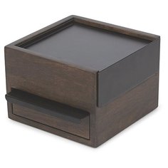 Шкатулка для украшений Umbra Stowit Mini чёрная 1005314-048