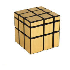 Зеркальный Кубик 3x3x3 непропорциональный (золотой) Fanxin