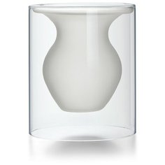 Ваза Philippi Esmeralda (10124), белый/прозрачный