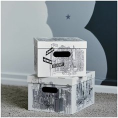 Коробка для хранения/картонные коробки/коробки для хранения вещей/хранение вещей коробки и контейнеры Детская Вселенная