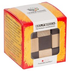 "DELFBRICK" DLS-05 Головоломка деревянная "Змейка" 1 элемент.