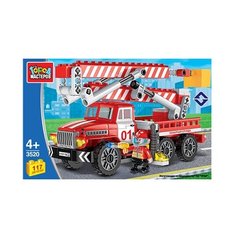 Город мастеров" Конструктор "Пожарный Урал" 117 элемент. 3520- KK